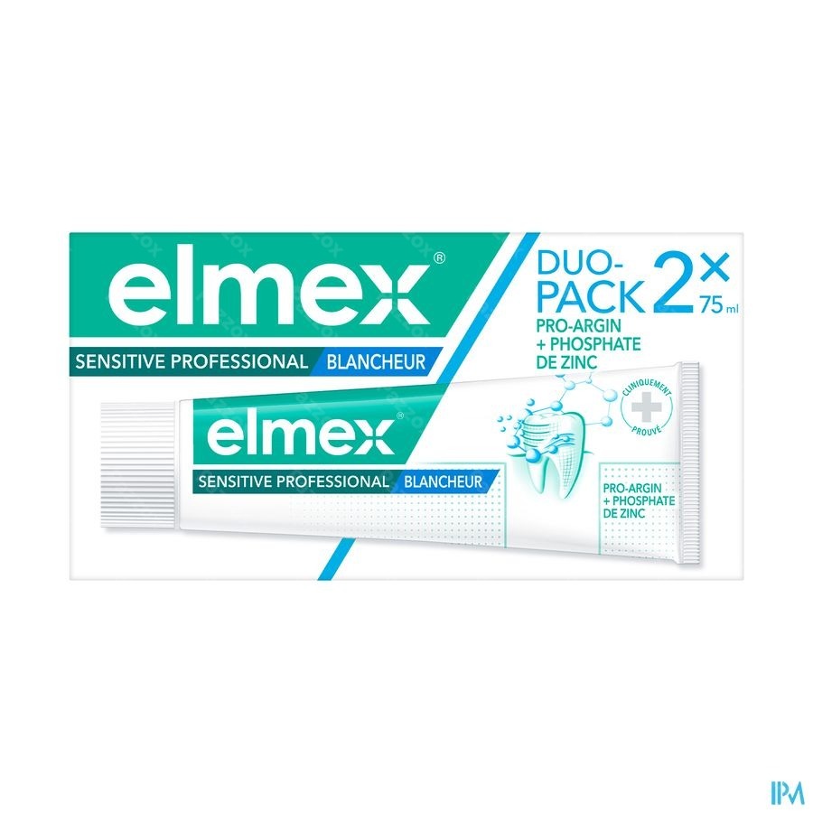 Elmex Sensitive Professional Whitening Tandpasta 2x75ml