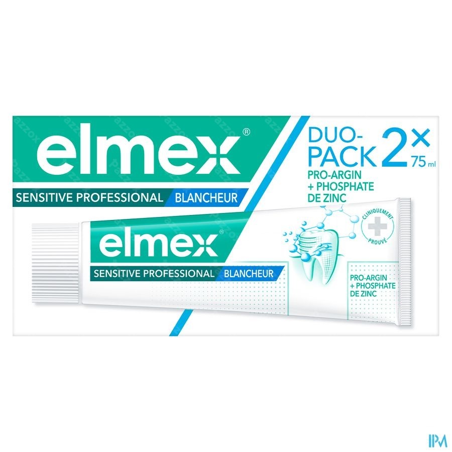 Elmex Sensitive Professional Whitening Tandpasta 2x75ml