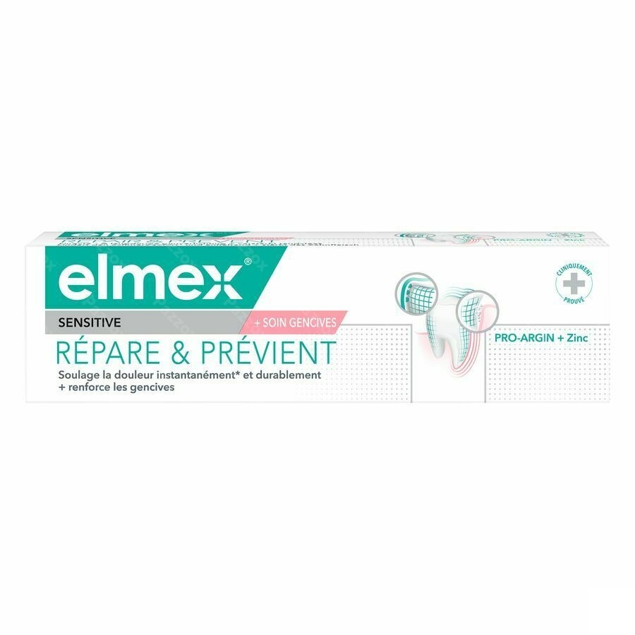 Elmex Sensitive Dentifrice Plus Repare&Prevent 75ml