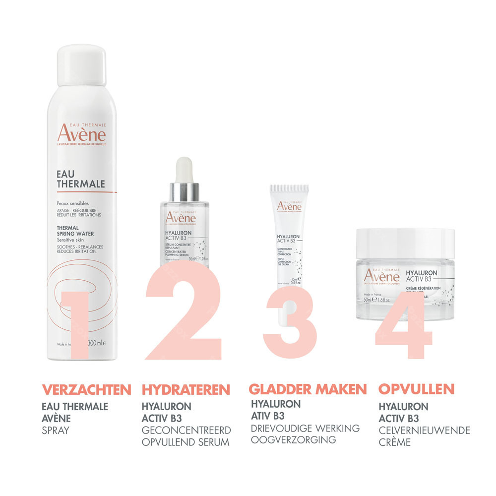 Avène Hyaluron Activ B3 Geconcentreerd opvullend Serum anti-aging, Hyaluronzuur & Niacinamide 30ml