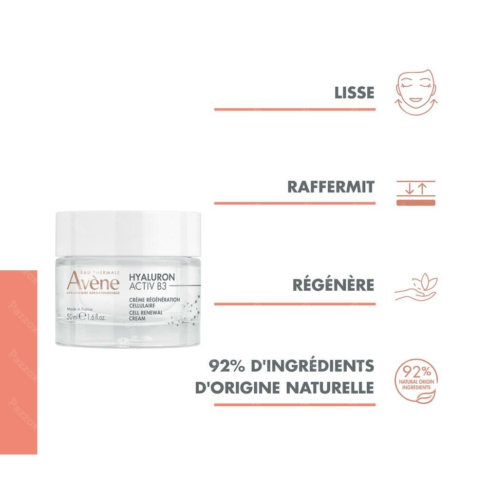 Avene Hyaluron Activ B3 Cr Regeneration Cell. 50ml