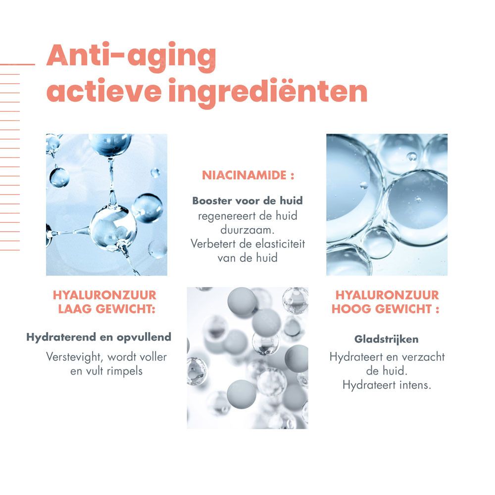 Avène Hyaluron Activ B3 Celvernieuwende crème anti-aging, Hyaluronzuur & Niacinamide 50ml