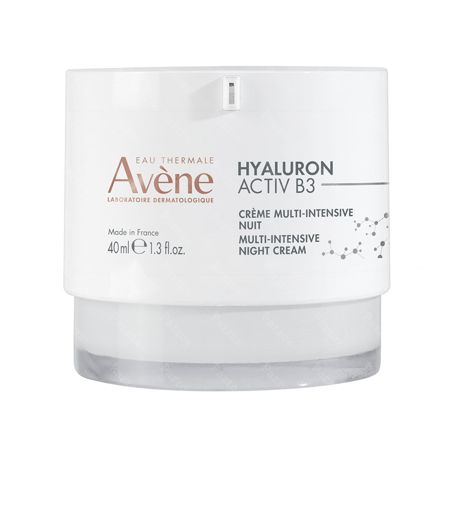 Avène Hyaluron Activ B3 Multi-intensieve nachtcrème anti-aging, Niacinamide & Retinaldehyde  40ml