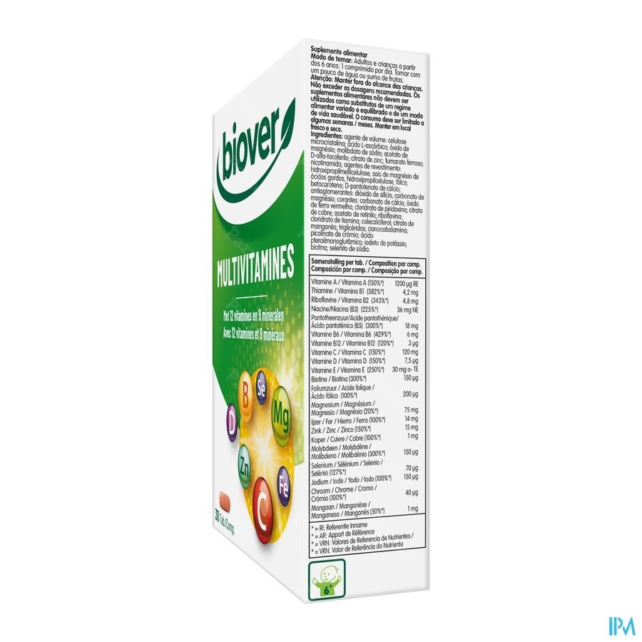 Biover Multivitamine Comp 30