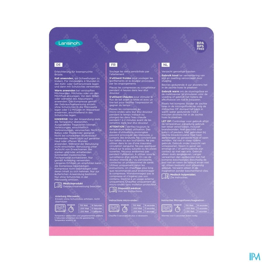 Lansinoh Cp Thermoperles 3en1 Apais.chaud-froid 2