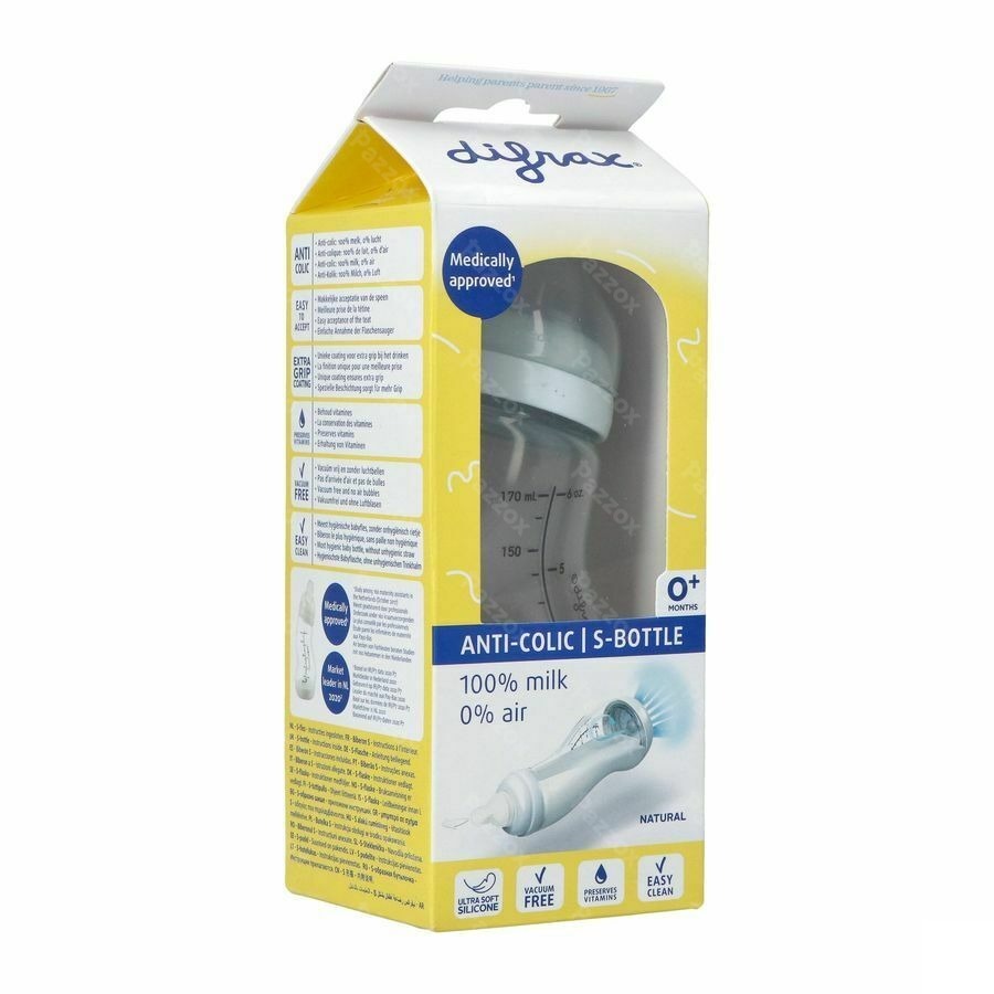 Difrax S-fles Natural Ice 170ml