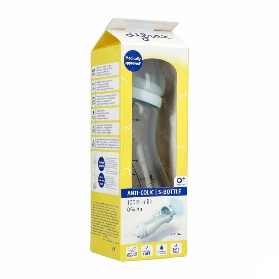 Difrax S-fles Natural Ice 250ml