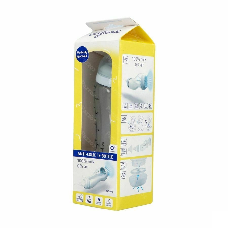 Difrax Biberon-s Natural Ice 250ml