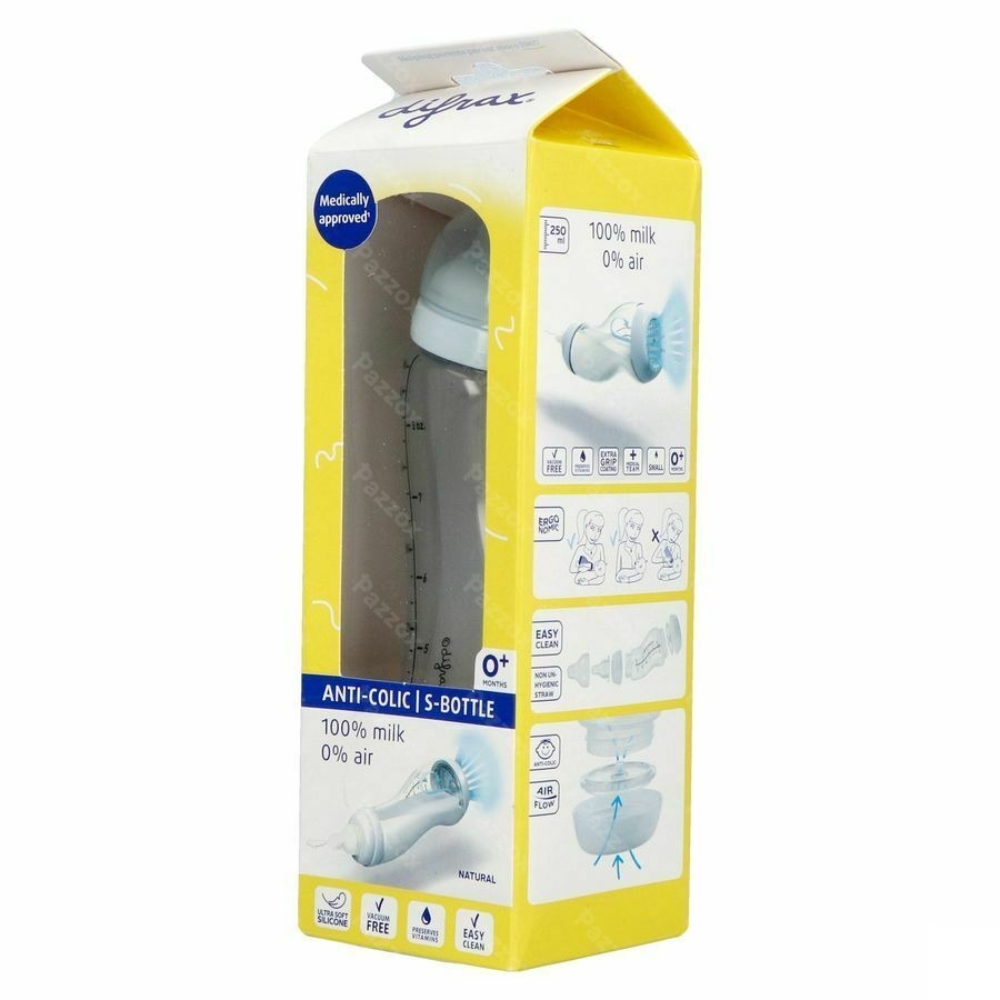 Difrax Biberon-s Natural Ice 250ml