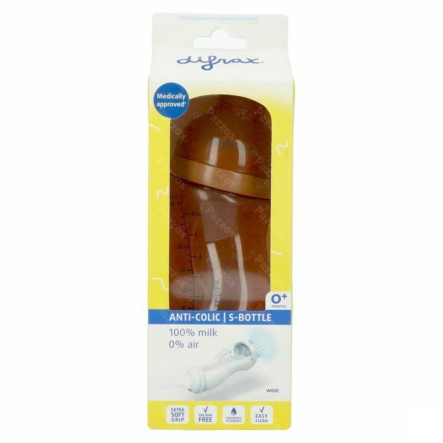 Difrax S-fles Natural Caramel 250ml