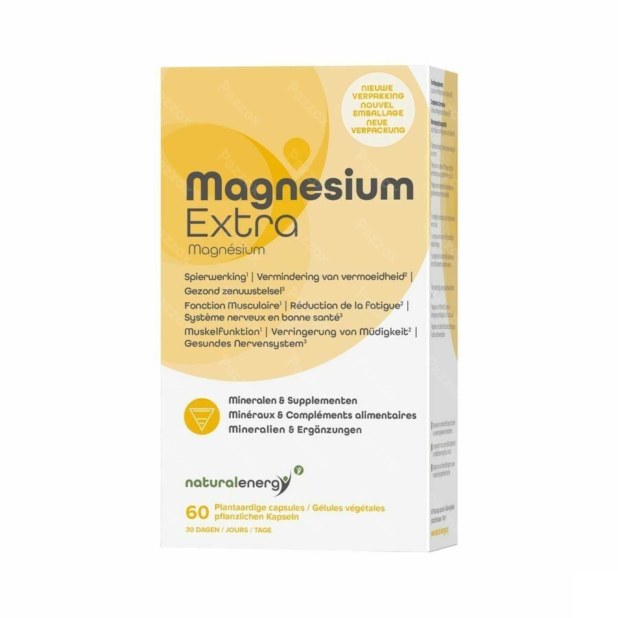Natural Energy Magnesium Extra V-caps 60