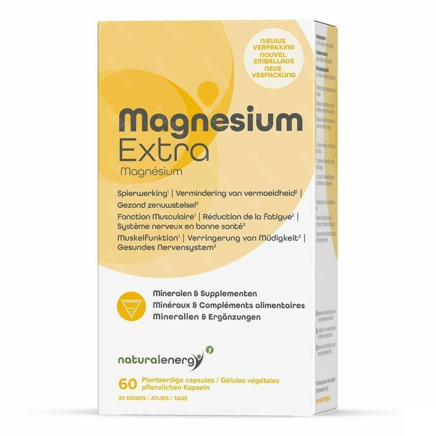 Natural Energy Magnesium Extra V-caps 60