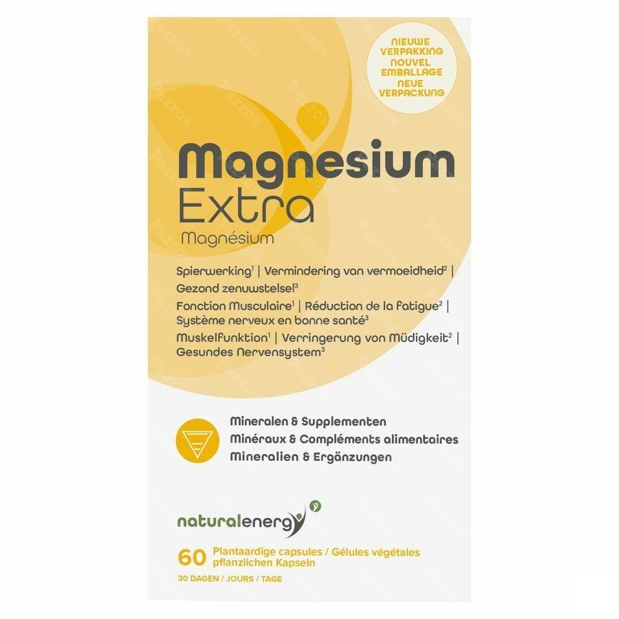Natural Energy Magnesium Extra V-caps 60