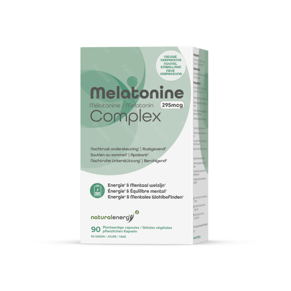 Natural Energy Melatonine Complex 295mvg 90 V-Caps