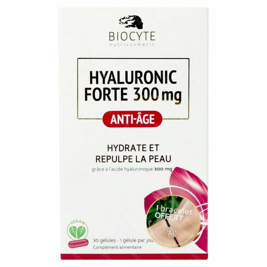 Biocyte Hyaluronic Forte 300mg 30 Capsules