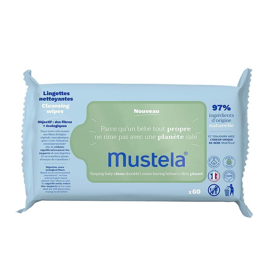 Mustela Reinigende Doekjes 60 Stuks