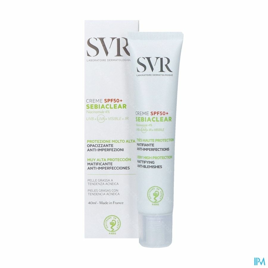 SVR Sebiaclear Creme SPF50+ 40ml