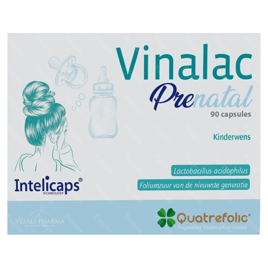 Vinalac Prenatal Kinderwens 90 Capsules