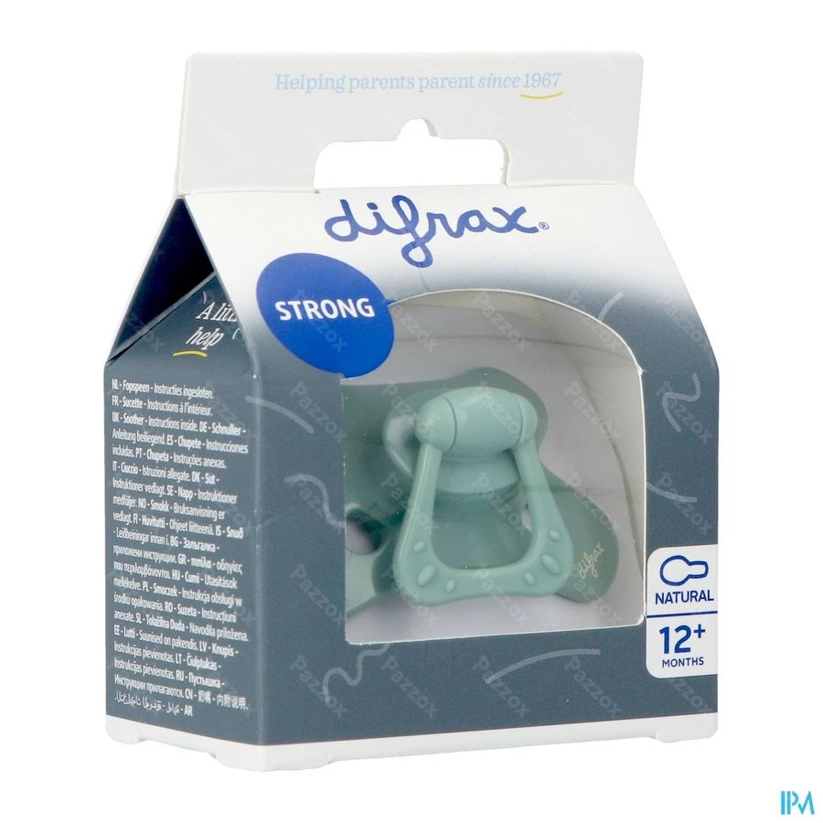 Difrax Fopspeen Natural 12m+ Uni Sage