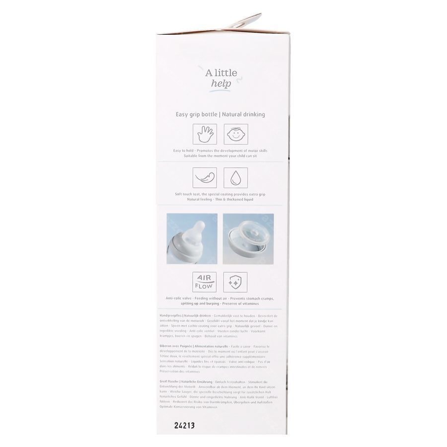 Difrax Biberon Poignee Stone 240ml