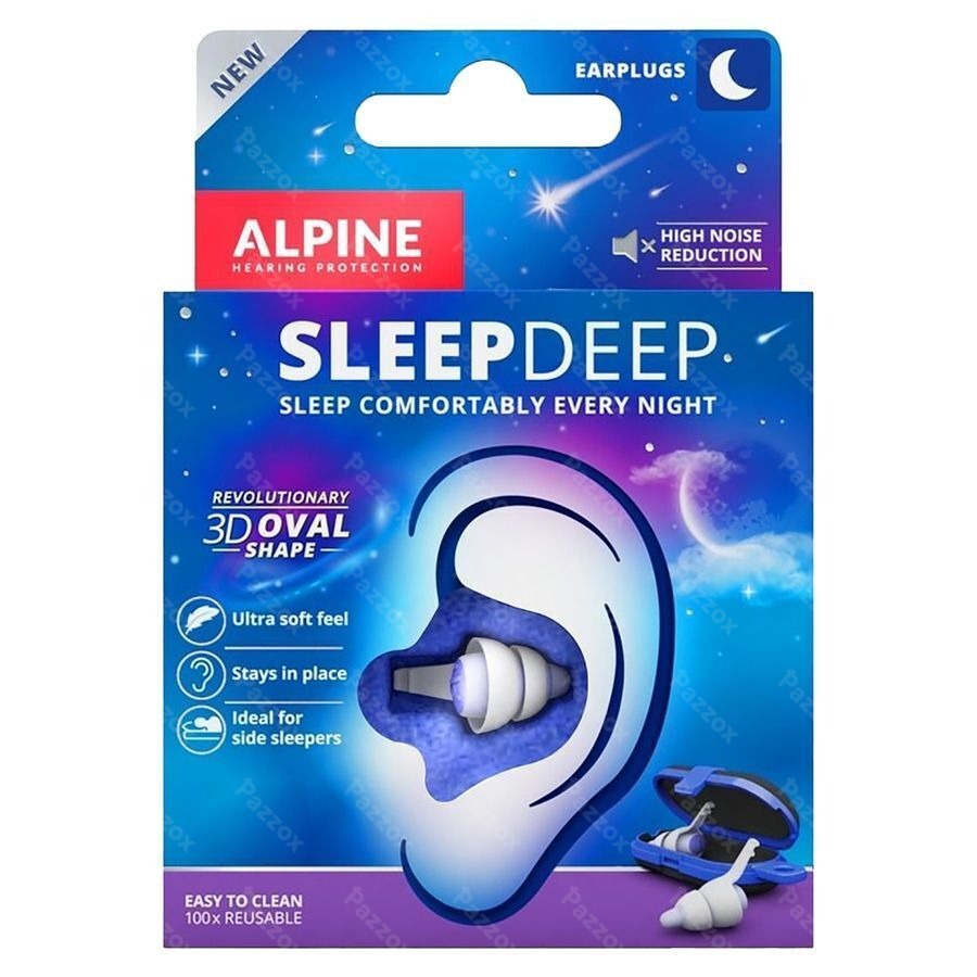 Alpine SleepDeep 1 Paar Oordoppen 