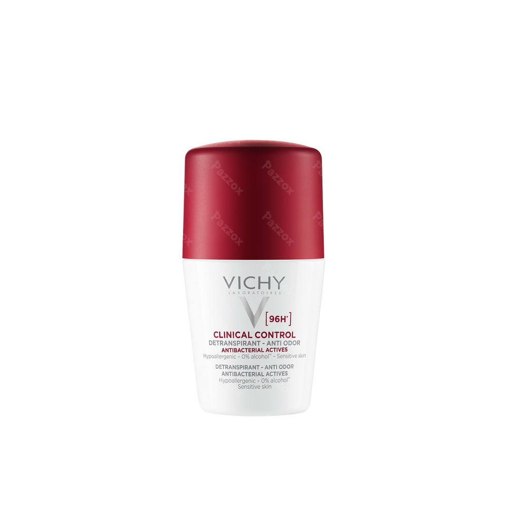 Vichy Deo Roll-on Clinical Control 96u Overmatige Transpiratie 50ml