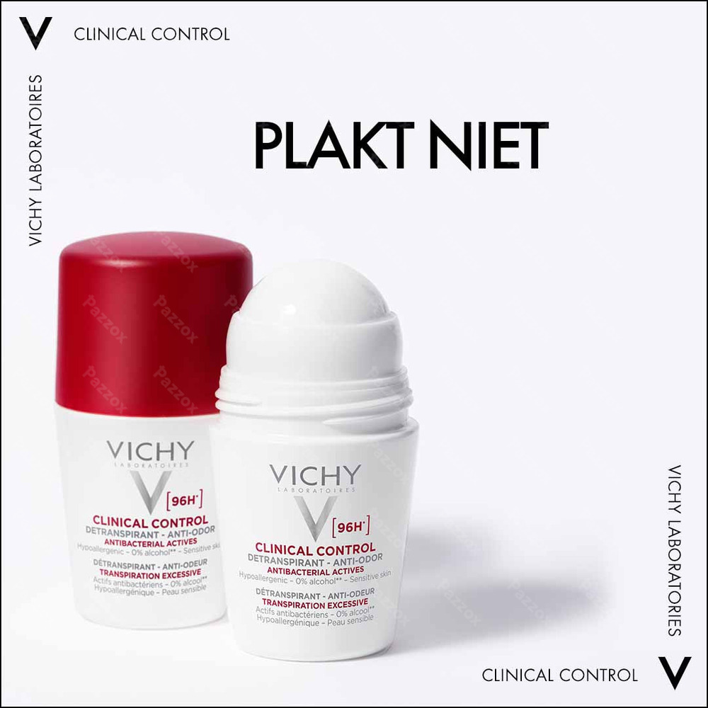 Vichy Deo Roll-on Clinical Control 96u Overmatige Transpiratie 50ml