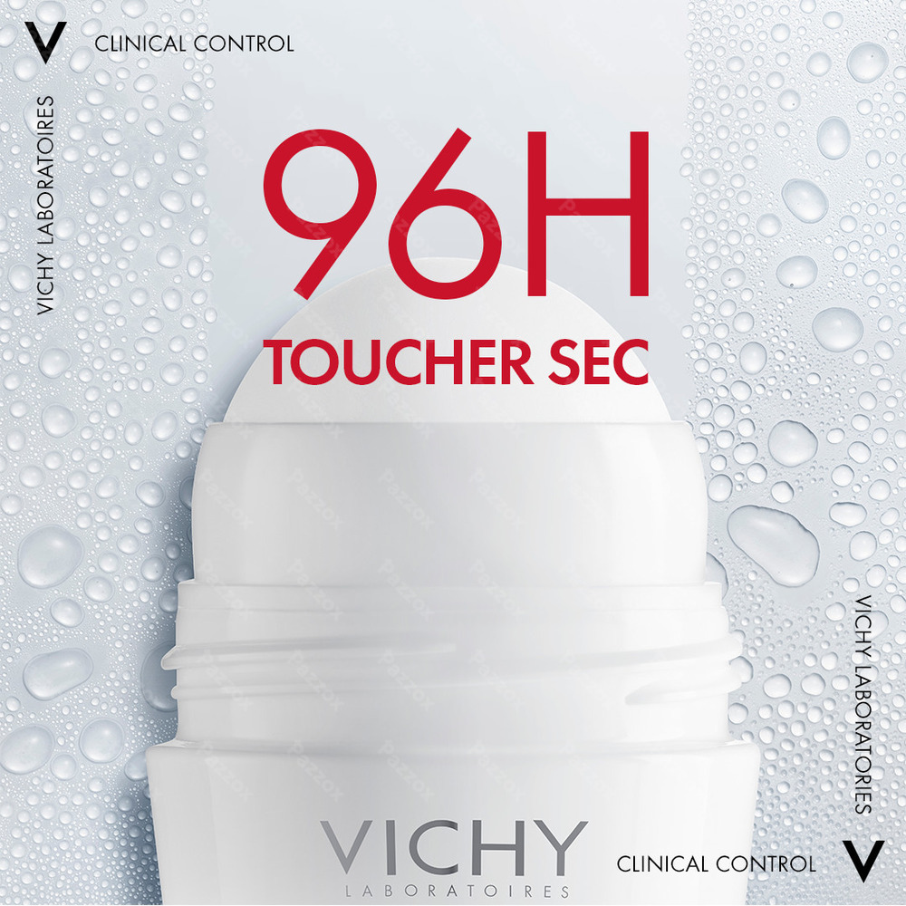 Vichy Deo Roll-on Clinical Control 96h Detranspirant Duo 2x50ml