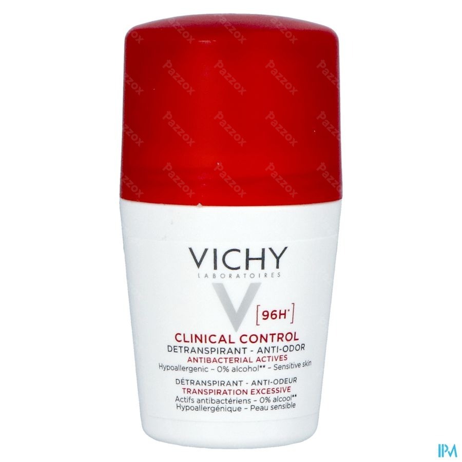 Vichy Deo Roll-on Clinical Control 96u Overmatige Transpiratie 50ml