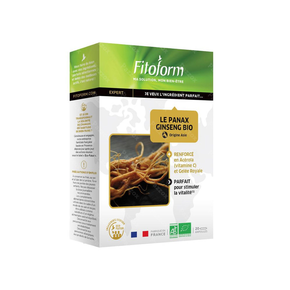 Panax Ginseng Bio Amp 20 Fitoform