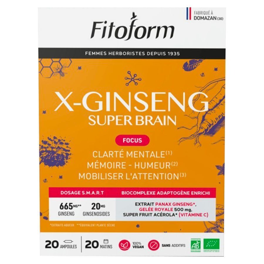 Panax Ginseng Bio Amp 20 Fitoform