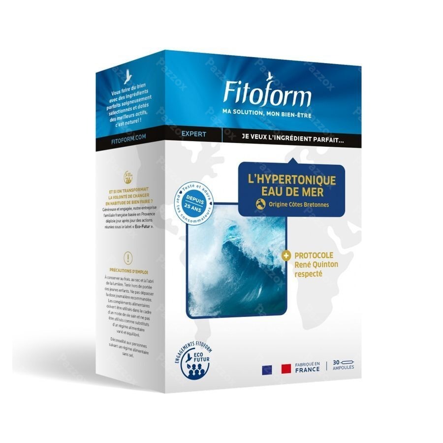 Hypertonique Eau Mer Amp 30 Fitoform