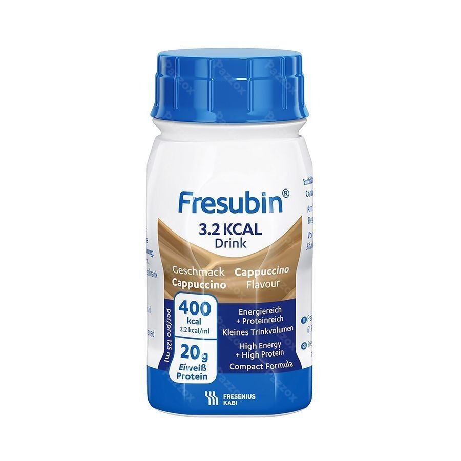Fresubin 3.2 Kcal Drink Cappucino 4x125ml