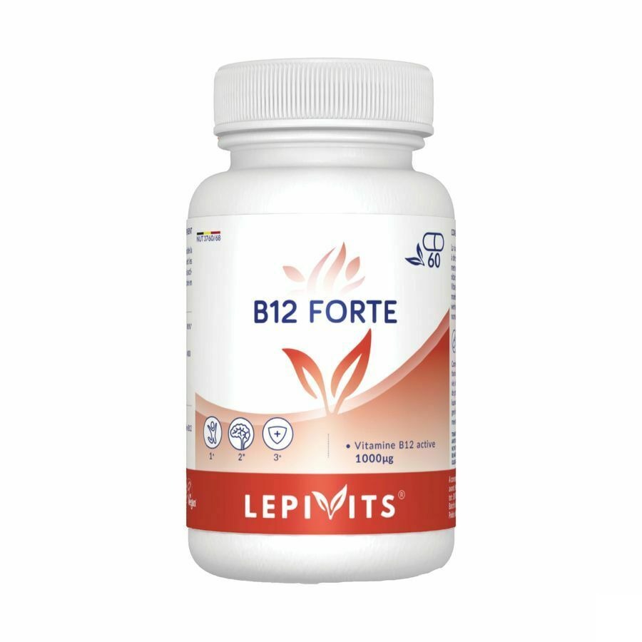 B12 Forte Pot Caps 60 Lepivits