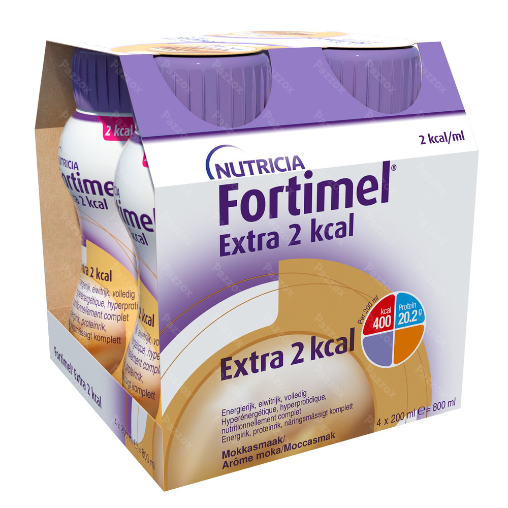 Fortimel Extra 2 Kcal Mokka 4x200 ml