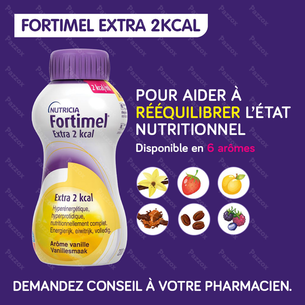 Fortimel Extra 2kcal Chocolat Caramel 4x200ml