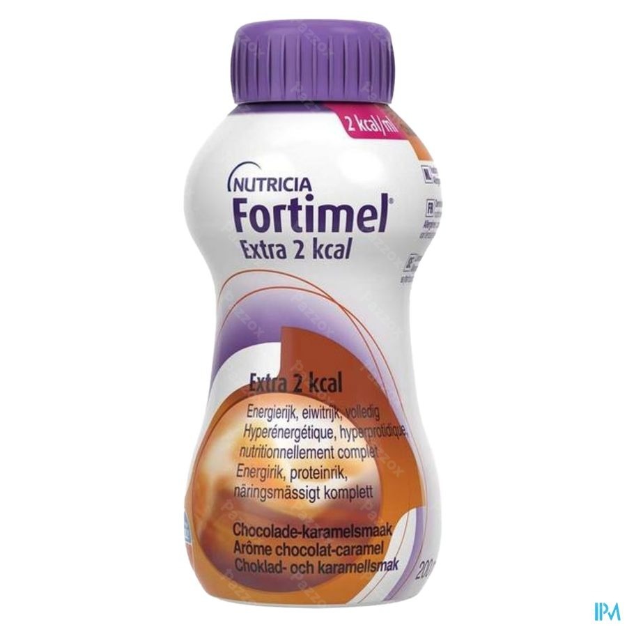 Fortimel Extra 2kcal Chocolade Karamel 4x200ml
