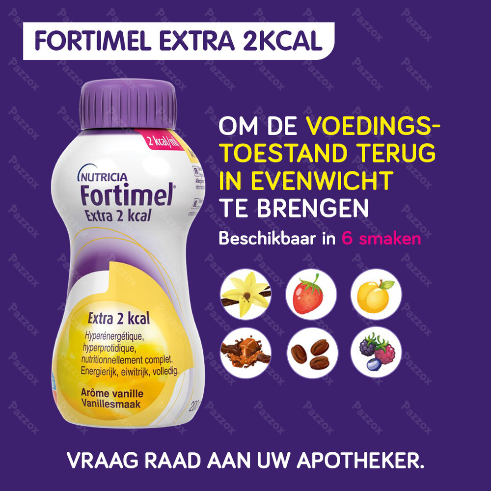 Fortimel Extra 2kcal Abrikoos 4x200ml