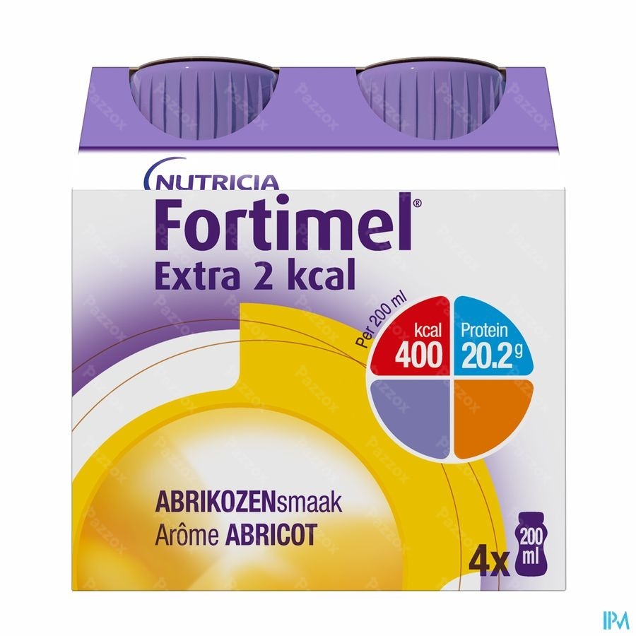 Fortimel Extra 2kcal Abrikoos 4x200ml