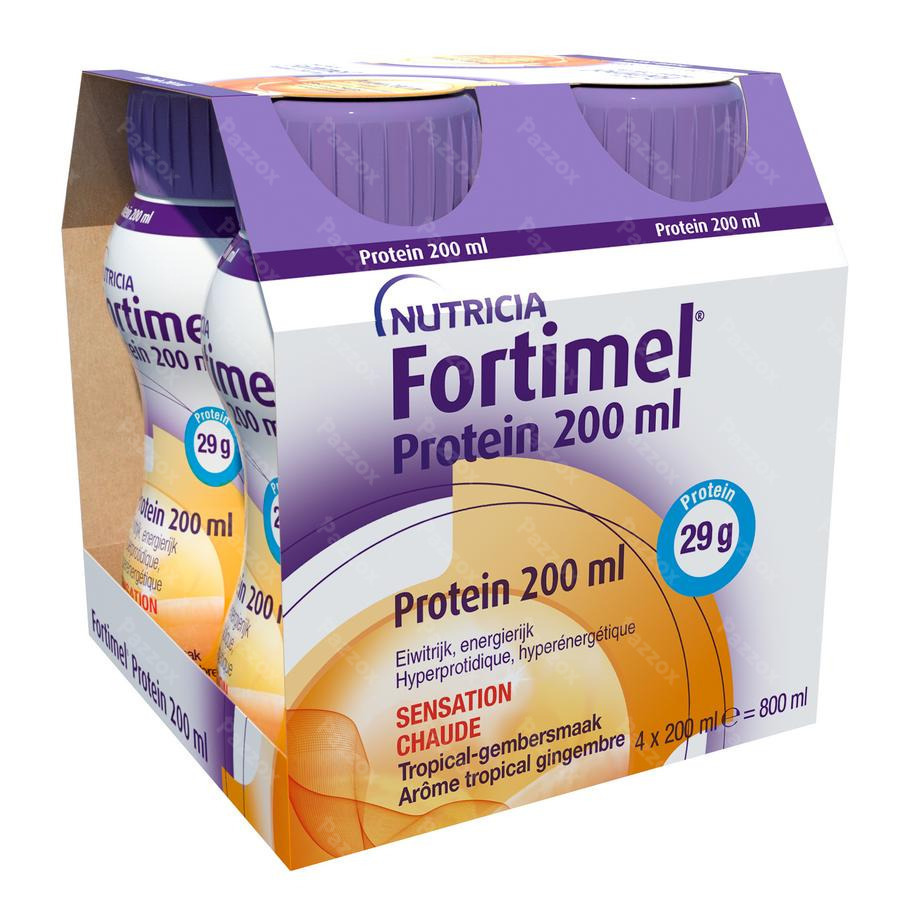 Fortimel Protein Tropical Gember 4x200ml