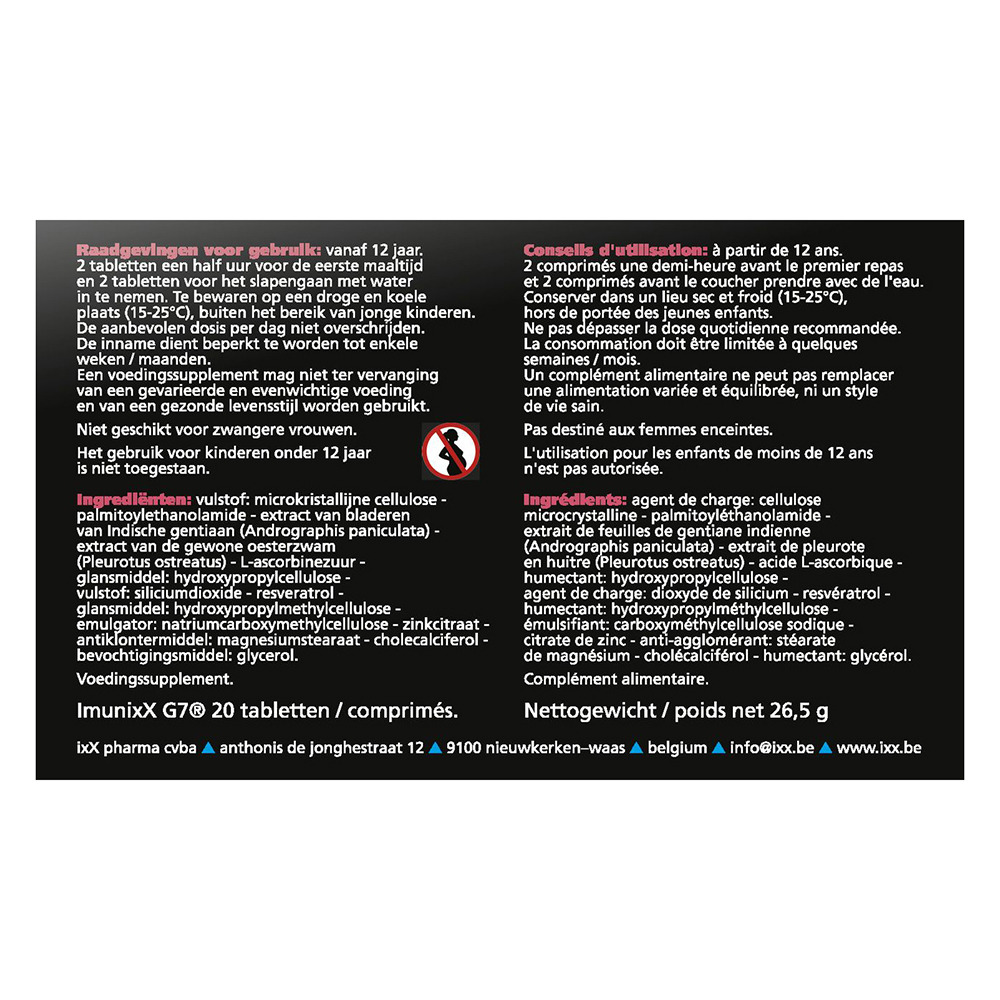 ImunixX G7 20 Tabletten