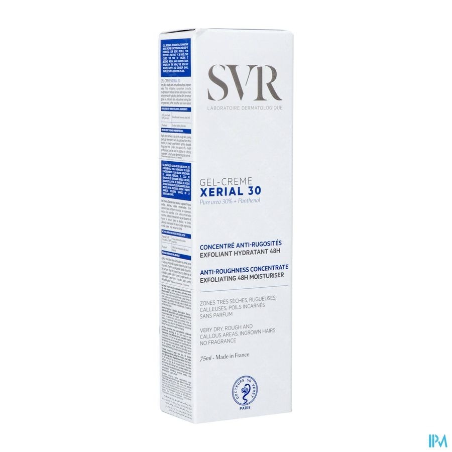 SVR Xérial 30 Gel Crème 75ml
