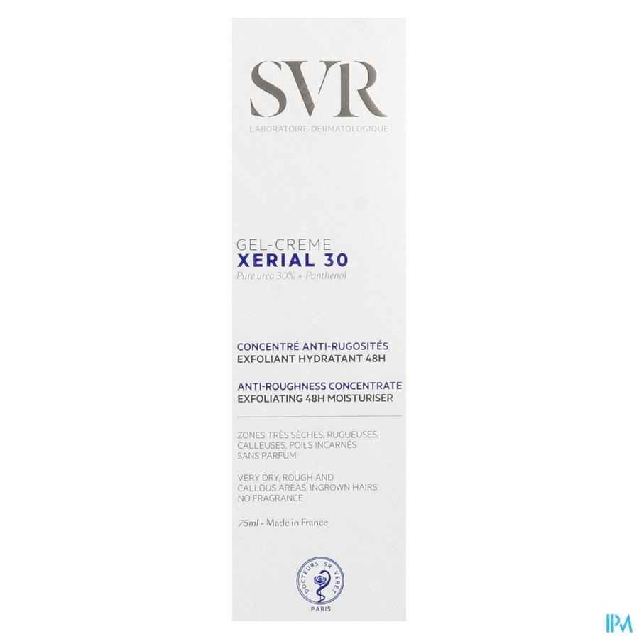 SVR Xérial 30 Gel Crème 75ml