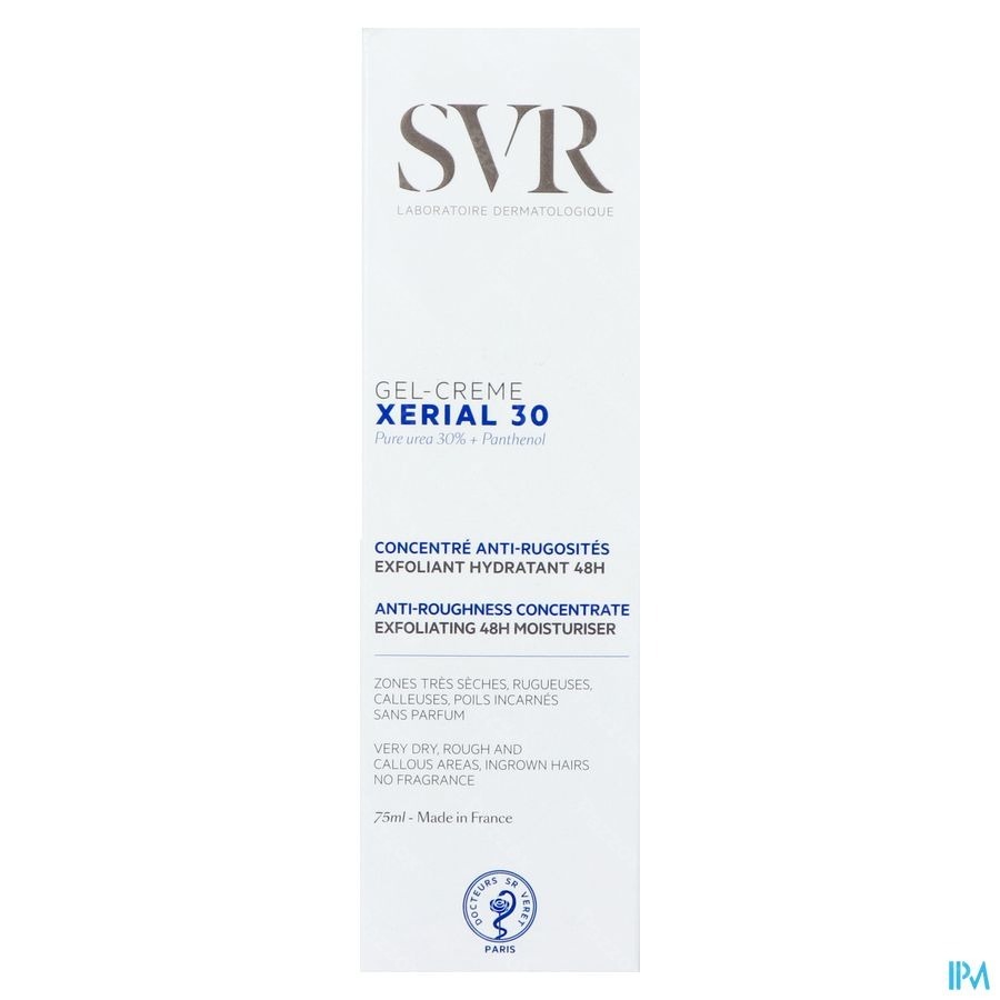 SVR Xérial 30 Gel Crème 75ml