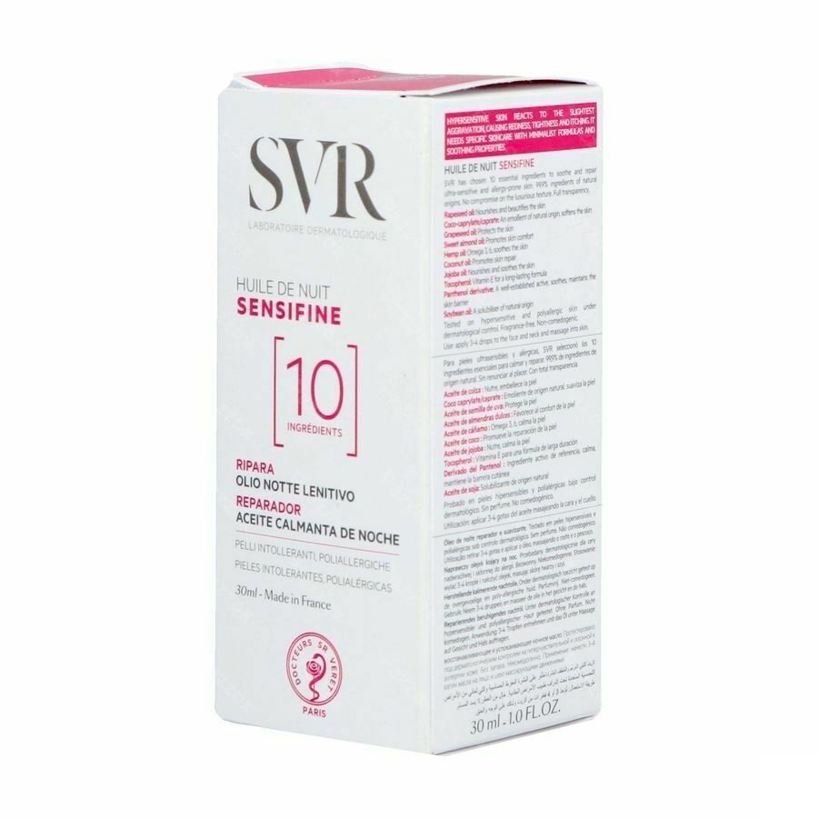 SVR Sensifine Herstellende Nachtolie 30ml
