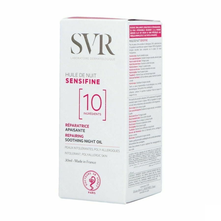 SVR Sensifine Herstellende Nachtolie 30ml