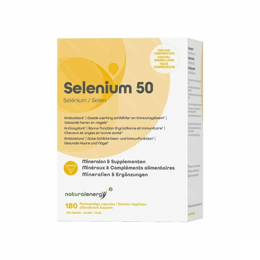 Natural Energy Selenium 50 Caps 180