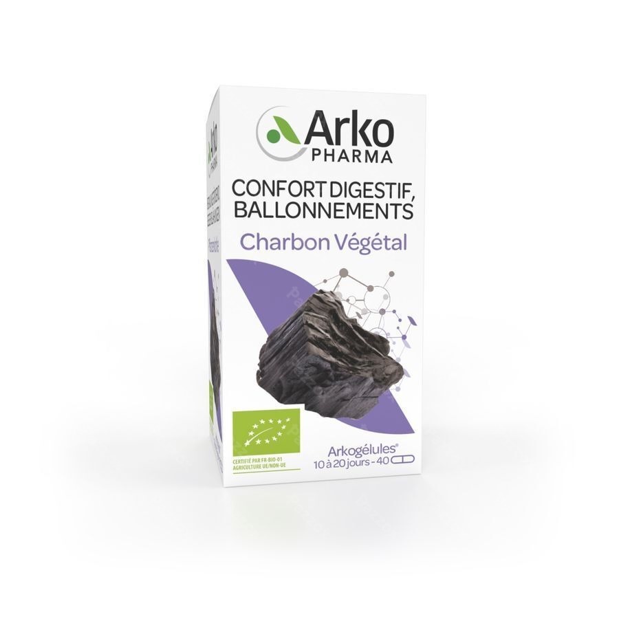 Arkogelules Charbon Vegetal Bio Caps 45