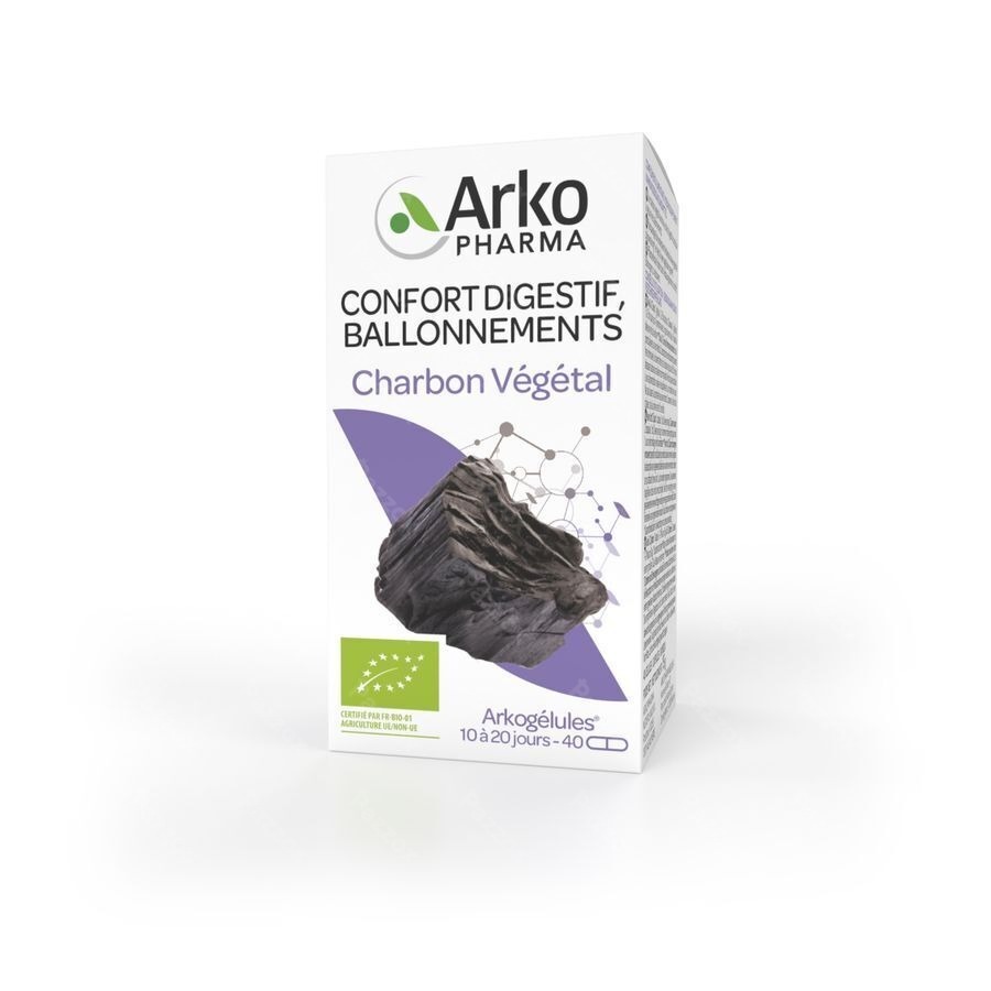 Arkogelules Charbon Vegetal Bio Caps 45