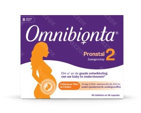Omnibionta Pronatal 2 Grosesse 56 Comprimés + 56 Gélules